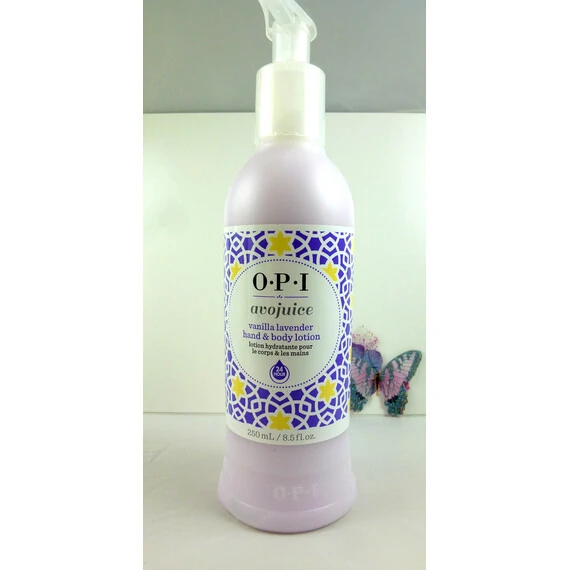 OPI AVOJUICE VANILLA LAVENDER LOTION 250ML - 8.5 OZ - NEW LOOK