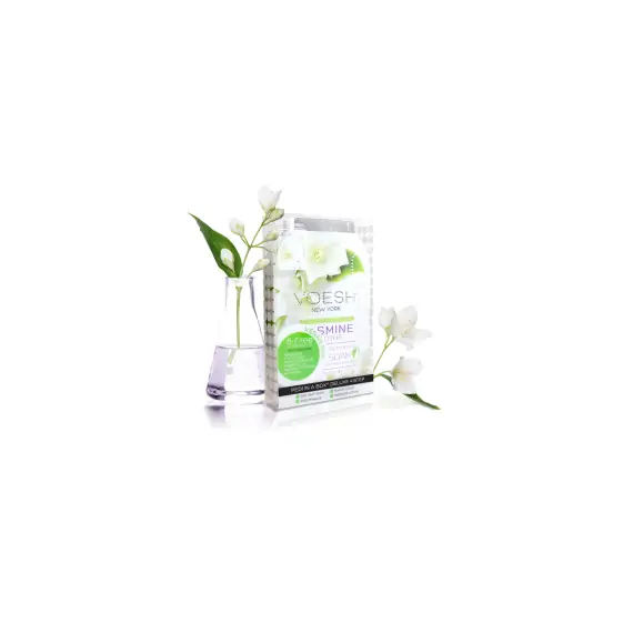 VOESH DELUXE PEDICURE IN A BOX 4 IN 1 - SOAK, SCRUB, MASQUE, MASSAGE - JASMINE SOOTHE