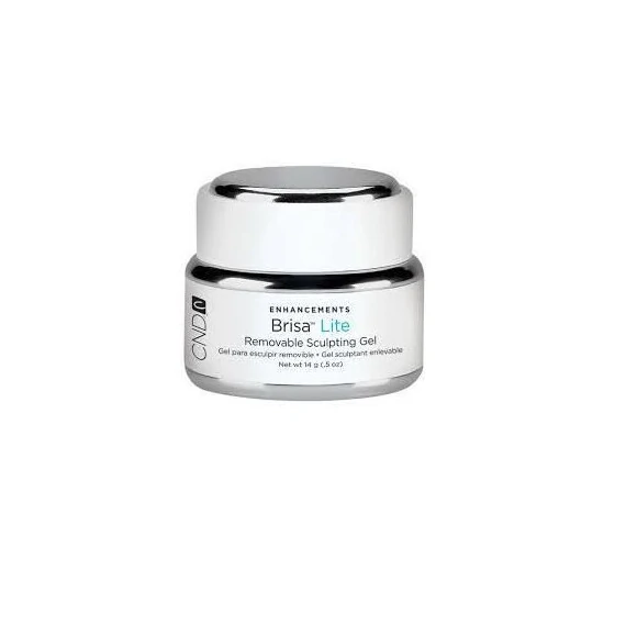 CND BRISA LITE REMOVABLE SCULPTING GEL CLEAR 14G 0.5 FL OZ