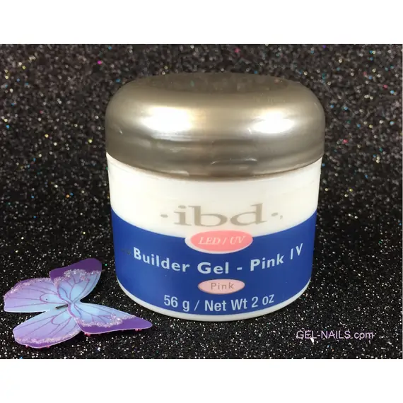 IBD LED UV BUILDER GEL PINK IV 2OZ - 56G