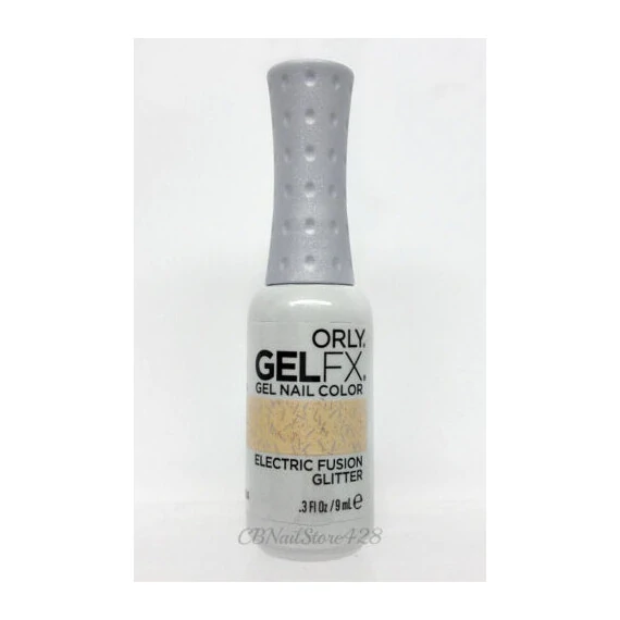 ORLY GELFX ELECTRIC FUSION GLITTER UV GEL NAIL LACQUER 30034 0.3 OZ - 9 ML