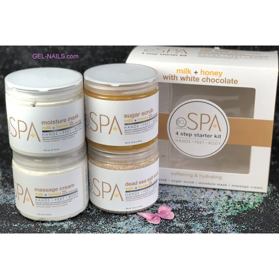 BCL SPA MILK + HONEY STARTER 4-PIECE KIT ORGANIC