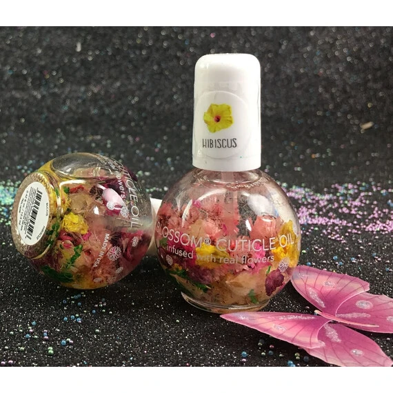 BLOSSOM HIBISCUS SCENTED CUTICLE OIL 0.42 FL OZ 12.5 ML