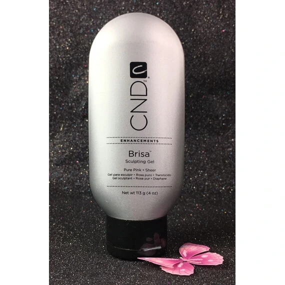 CND BRISA SCULPTING GEL PURE PINK SHEER 4OZ / 113G