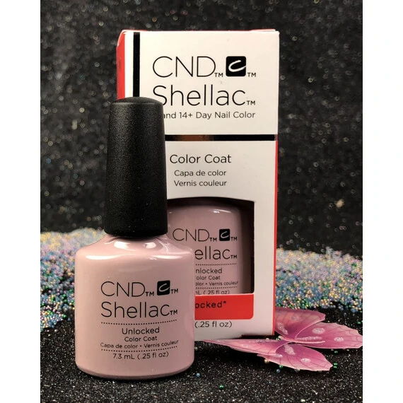 CND SHELLAC UNLOCKED 149 COLOR COAT GEL NAIL POLISH NUDE 2018 COLLECTION 7.3 ML 0.25 FL OZ