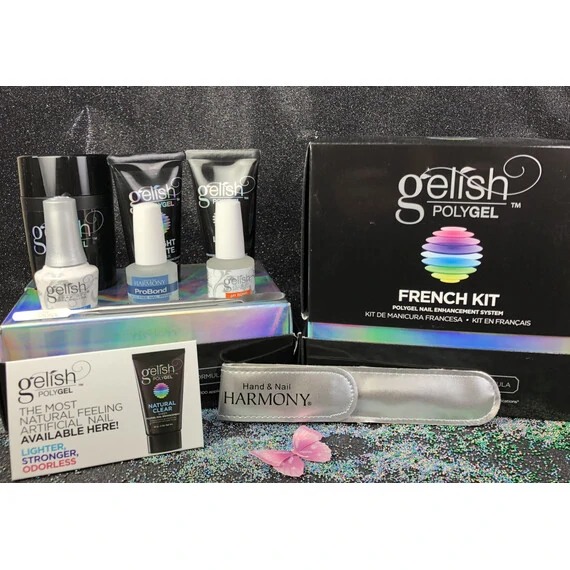 GELISH POLYGEL FRENCH KIT #1720002