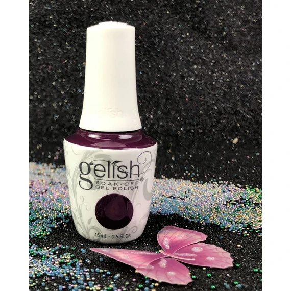 GELISH PLUM AND DONE 1110866 SOAK OFF GEL POLISH