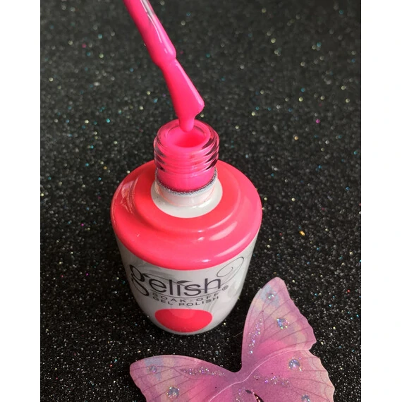 GELISH PRETTY AS A PINK-TURE 1110256 SOAK OFF GEL POLISH 15ML-0.5OZ SELFIE COLLECTION