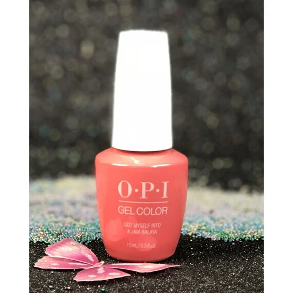 OPI GOT MYSELF INTO A JAM-BALAYA GCN57 GEL COLOR NEW LOOK
