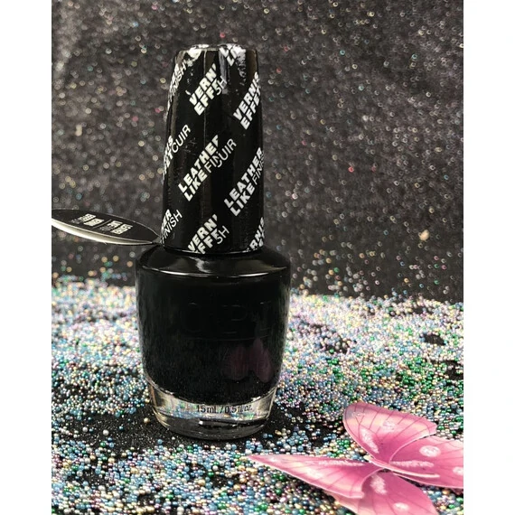 OPI GREASE IS THE WORD NLG55 NAIL LACQUER LEATHER-LIKE FINISH SHADES GREASE COLLECTION
