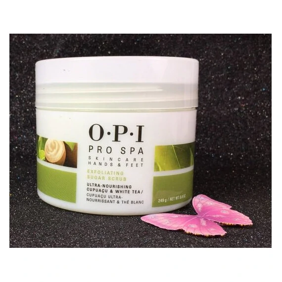 OPI PRO SPA EXFOLIATING SUGAR SCRUB ASE01 136G 4.8 OZ