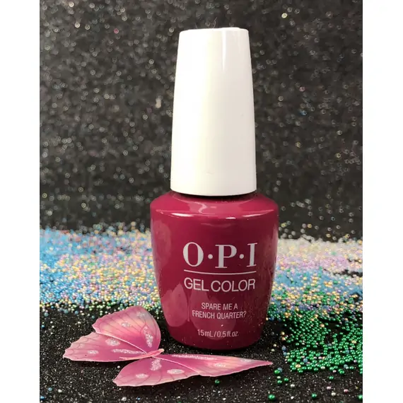 OPI SPARE ME A FRENCH QUARTER? GCN55 GEL COLOR NEW LOOK