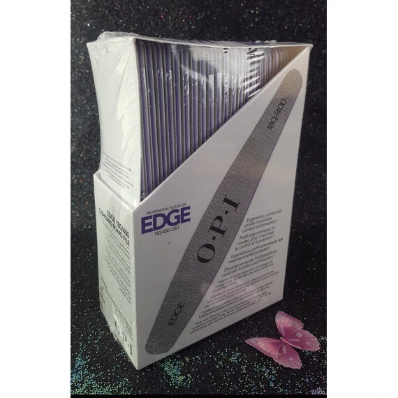 EDGE 180/400 CUSHIONED BOARD FILE BY OPI BOX 48 PCS