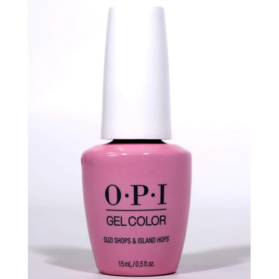 OPI GELCOLOR SUZI SHOPS & ISLAND HOPS GCH71 NEW LOOK