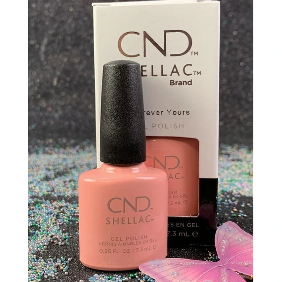 CND SHELLAC FOREVER YOURS COLOR COAT GEL NAIL POLISH 7.3ML-0.25OZ