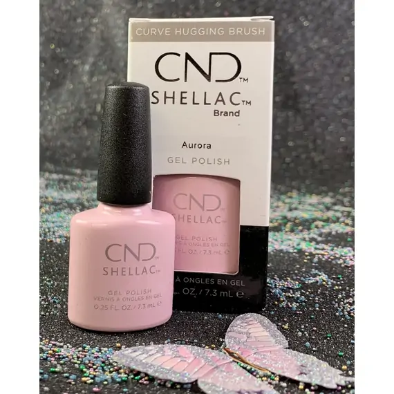 CND SHELLAC AURORA GEL POLISH