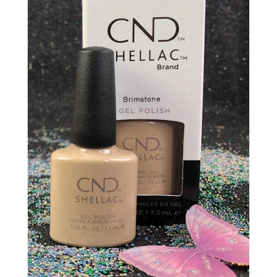CND SHELLAC BRIMSTONE GEL COLOR COAT WILD EARTH FALL 2018 COLLECTION