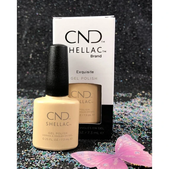 CND SHELLAC EXQUISITE COLOR COAT GEL NAIL POLISH 7.3ML-0.25OZ