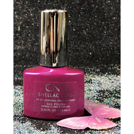 CND SHELLAC MAGENTA MISCHIEF #209 LUXE GEL POLISH 92284