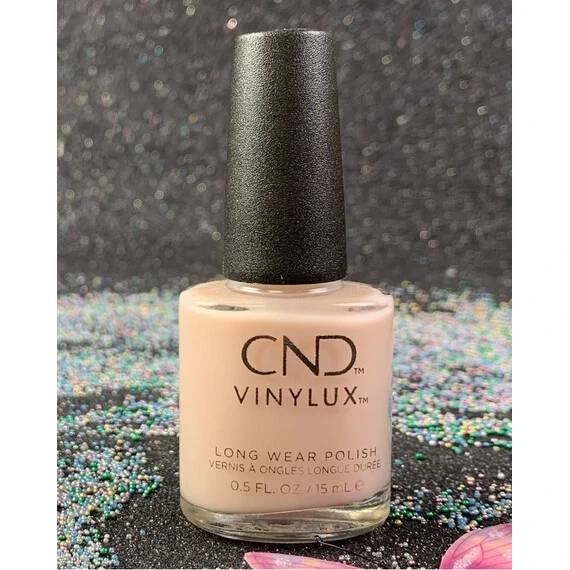 CND VINYLUX SATIN SLIPPERS #297 WEEKLY POLISH