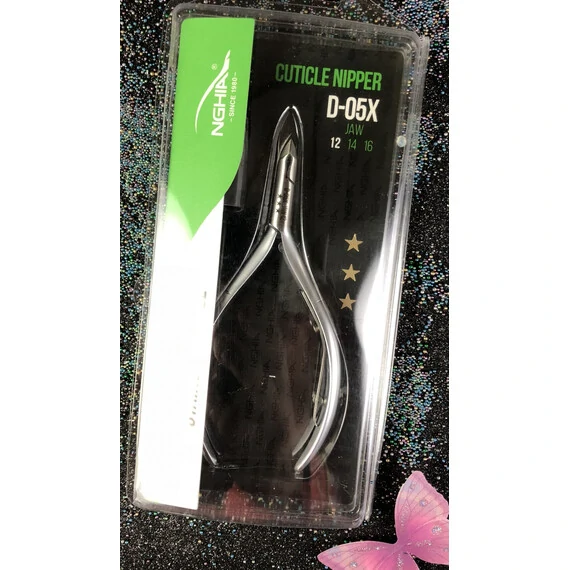NGHIA PROFESSIONAL DELUXE CUTICLE NIPPER D-05X JAW 12