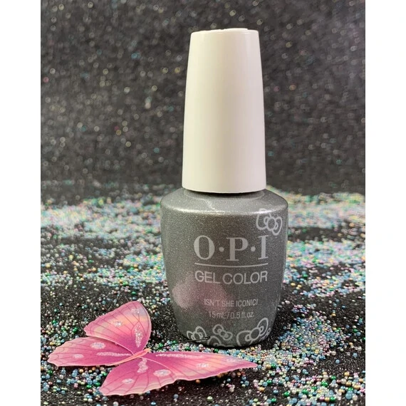 OPI ISN’T SHE ICONIC! GELCOLOR HPL11 HELLO KITTY 2019 HOLIDAY COLLECTION