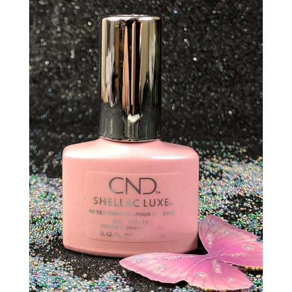 CND SHELLAC GRAPEFRUIT SPARKLE #118 LUXE GEL POLISH 92287