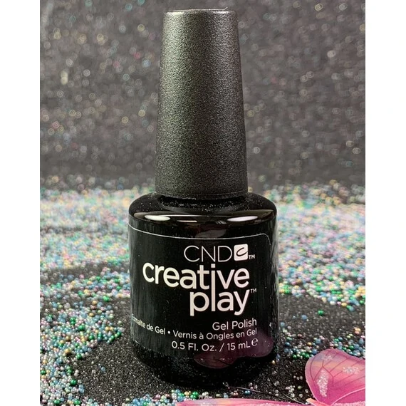 CND CREATIVE PLAY GEL POLISH BLACK & FORTH 451