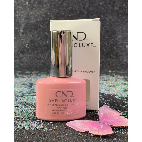 CND SHELLAC PINK PURSUIT #215 LUXE GEL POLISH 92288