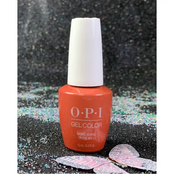OPI GELCOLOR MURAL MURAL ON THE WALL GCM87 MEXICO CITY SPRING 2020