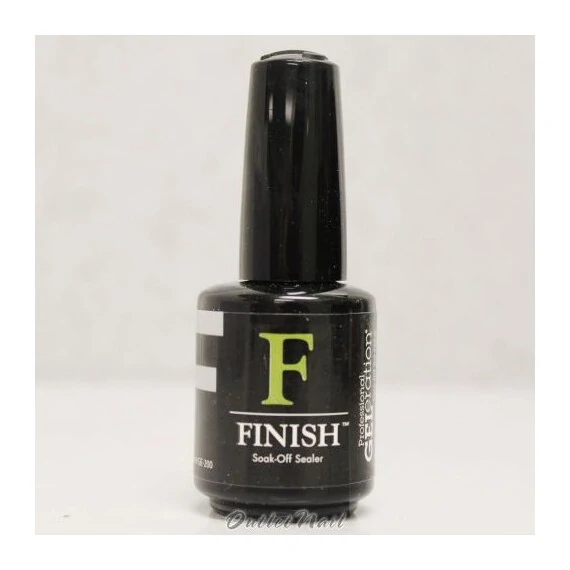 JESSICA GELERATION GEL NAIL POLISH FINISH SOAK-OFF SEALER TOP COAT