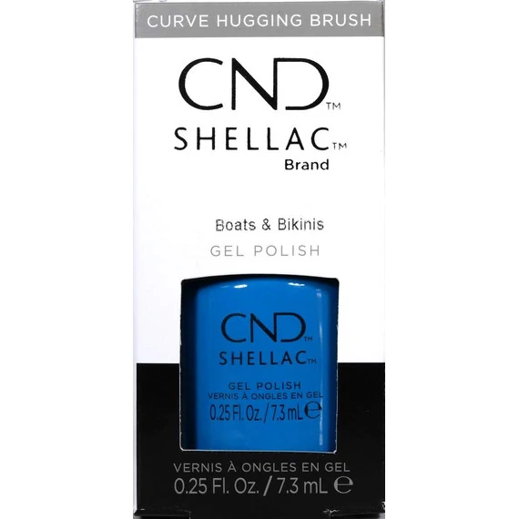 CND SHELLAC BOATS & BIKINIS - UV GEL NAIL POLISH