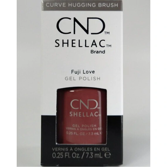 CND SHELLAC - FUJI LOVE - UV GEL NAIL POLISH