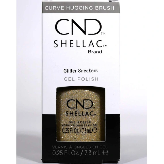 CND SHELLAC - GLITTER SNEAKERS UV GEL NAIL POLISH