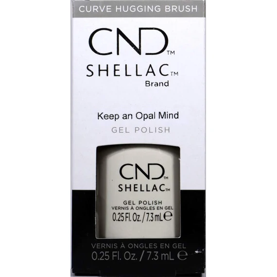 CND SHELLAC KEEP AN OPAL MIND - UV GEL NAIL POLISH