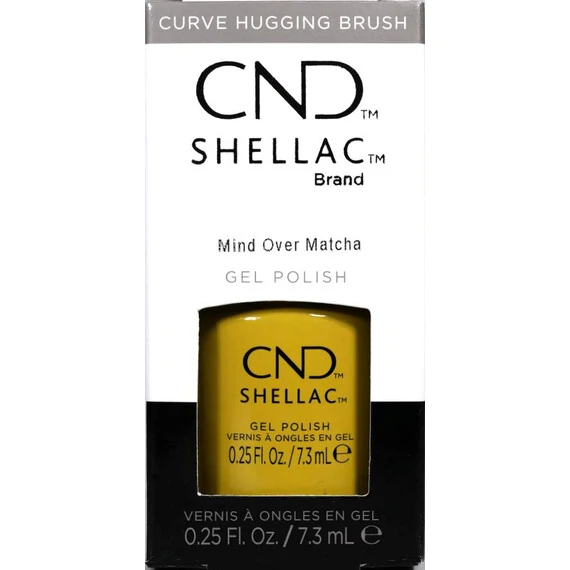 CND SHELLAC MIND OVER MATCHA - UV GEL NAIL POLISH