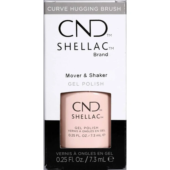 CND SHELLAC - MOVER & SHAKER UV GEL NAIL POLISH