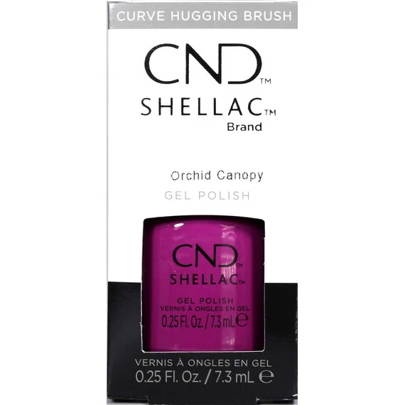CND SHELLAC ORCHID CANOPY - UV GEL NAIL POLISH