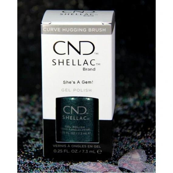 CND SHELLAC - SHE'S A GEM! UV GEL NAIL POLISH