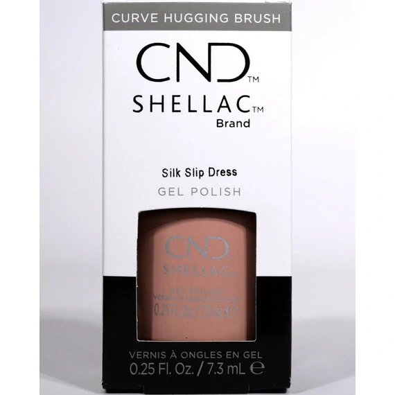 CND SHELLAC - SILK SLIP DRESS UV GEL NAIL POLISH