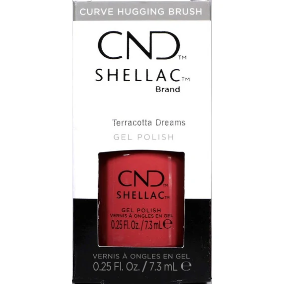 CND SHELLAC TERRACOTTA DREAMS - UV GEL NAIL POLISH