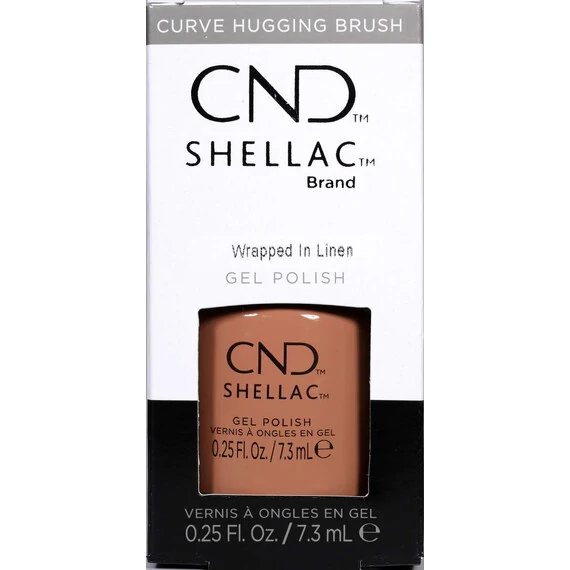 CND SHELLAC - WRAPPED IN LINEN UV GEL NAIL POLISH