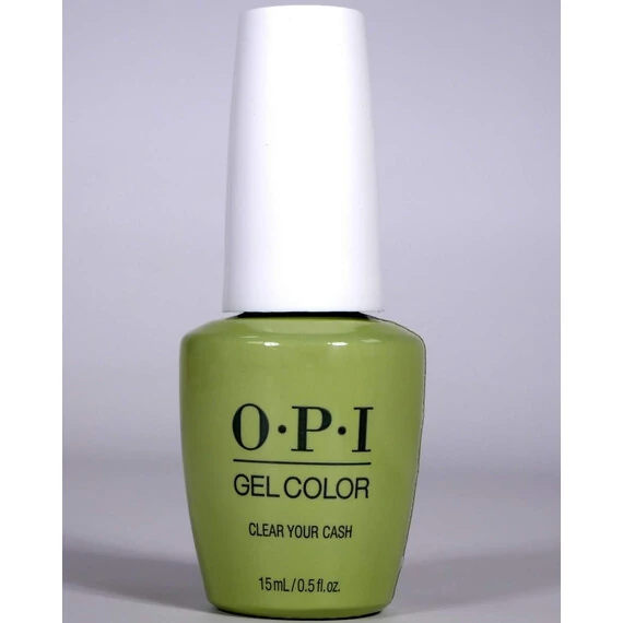 OPI GELCOLOR - CLEAR YOUR CASH #GCS005