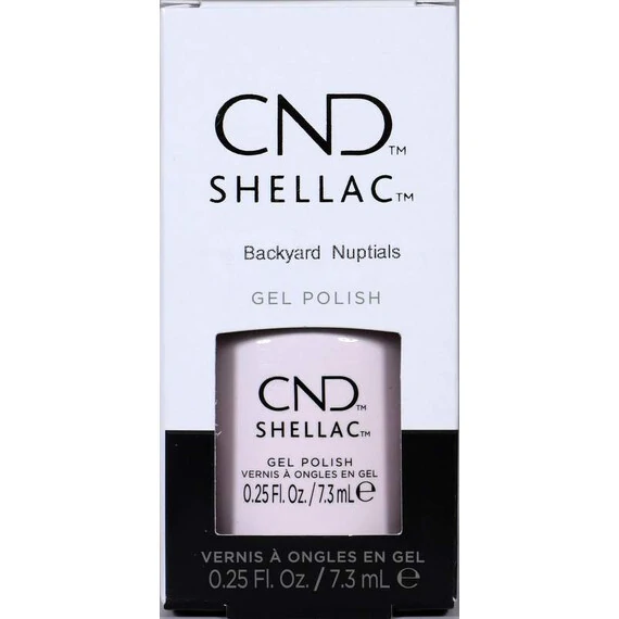 CND SHELLAC BACKYARD NUPTIALS GEL POLISH