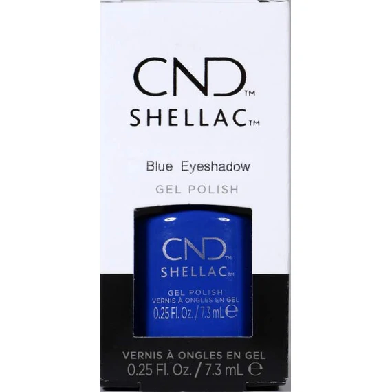 CND SHELLAC BLUE EYESHADOW 91406 GEL COLOR COAT NEW WAVE COLLECTION