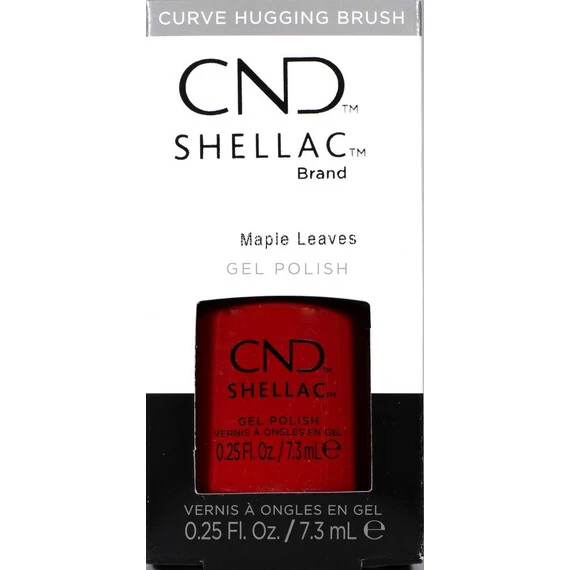 CND SHELLAC MAPLE LEAVES GEL POLISH