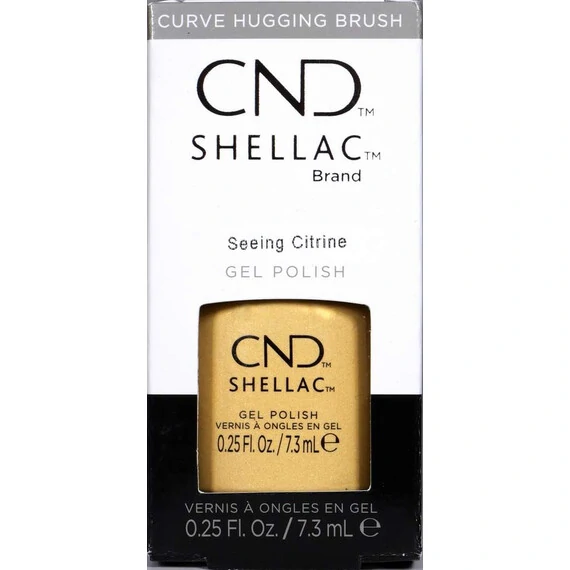 CND SHELLAC SEEING CITRINE - GEL POLISH