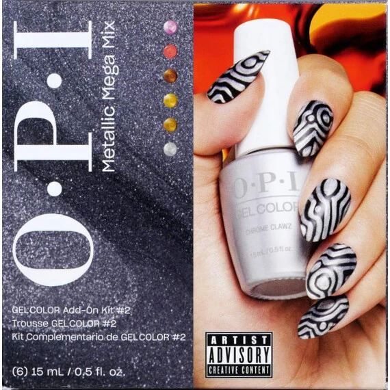 OPI GELCOLOR - METALLIC MEGA MIX ADD-ON KIT #2 GC358