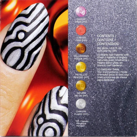 OPI GELCOLOR - METALLIC MEGA MIX ADD-ON KIT #2 GC358