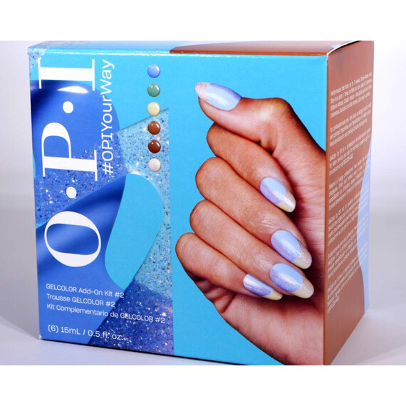 OPI GELCOLOR - PAINT IT AND GLAZE IT - ADD-ON KIT #2